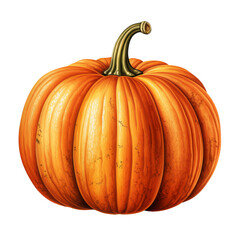 pumpkin isolated on white