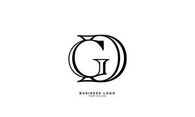 GD, DG, G, D, Abstract Letters Logo Monogram