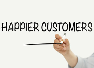 Happier customers