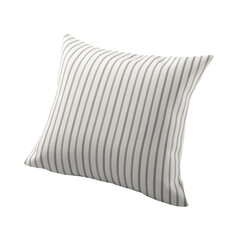 Cushion. Scandinavian modern minimalist style. Transparent background, isolated image.