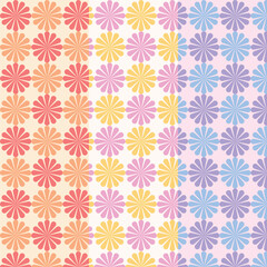 Vector seamless floral pattern design