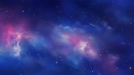 Naklejka premium Sparkling starry night sky background