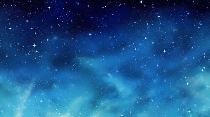 Fototapeta na wymiar Sparkling starry night sky background