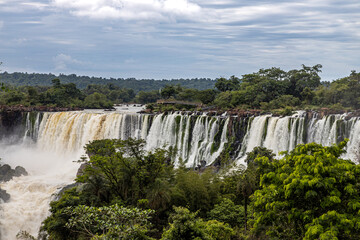 Fototapeta na wymiar Iguacu falls