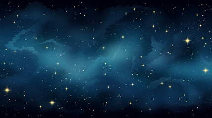 Obraz premium Gradient abstract stars background, starry night sky