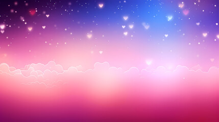 Obraz premium Gradient abstract stars background, starry night sky