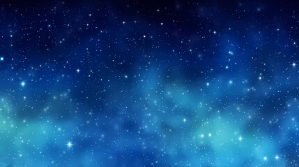 Obraz premium Sparkling starry night sky background