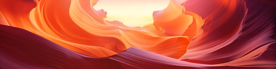 Zelfklevend Fotobehang Antelope Canyon Arizona background © patternforstock