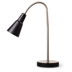 Realistic desk lamp isolated on transparent background, suitable for your asset design.