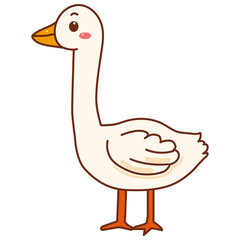 goose cartoon doodle