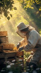 Honey production and bees keeping
