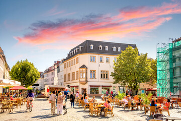 Altstadt, Saarlouis, Deutschland 