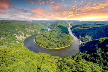 Saarschleife, Baumwipfelpfad, Deutschland 