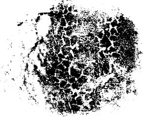 Rustic grunge vector texture with grain and stains. Abstract noise background. Weathered surface. Dirty and damaged. Detailed rough backdrop. Vector graphic illustration with transparent white. EPS10.