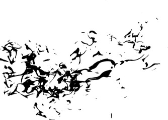 Rustic grunge vector texture with grain and stains. Abstract noise background. Weathered surface. Dirty and damaged. Detailed rough backdrop. Vector graphic illustration with transparent white. EPS10.