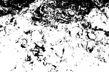 Rustic grunge vector texture with grain and stains. Abstract noise background. Weathered surface. Dirty and damaged. Detailed rough backdrop. Vector graphic illustration with transparent white. EPS10.