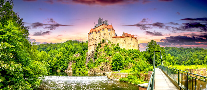 Burg Kriebstein, Waldheim, Sachsen, Deutschland 