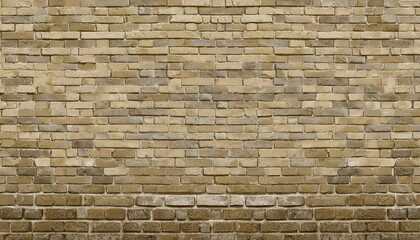 brick wall beige stone panorama background
