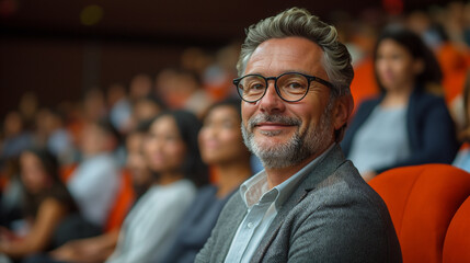 Employee Recognition Ceremony: Award presentation, celebratory and appreciative, evening, event photography, 