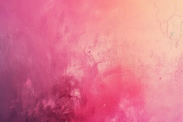Pink peach , template empty space shine bright light and glow , grainy noise grungy spray texture color gradient rough abstract retro vibe background - obrazy, fototapety, plakaty