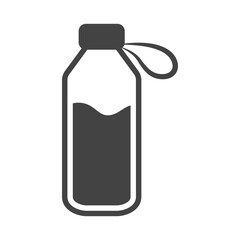 water bottle icon design vector template