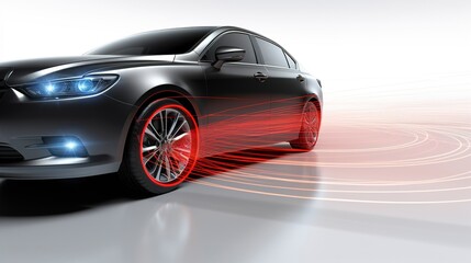 A photo of a Car's Adaptive Cruise Control