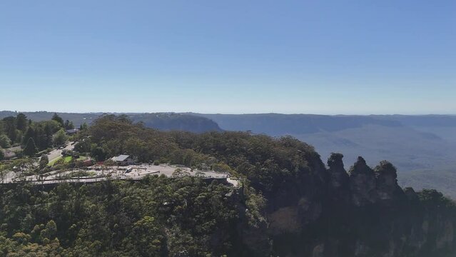 Jamison valley echo point, Blue Mountains. new south wales, Australia,
