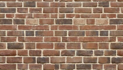 old red brick wall seamless background texture