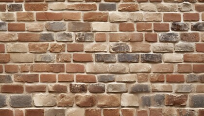 old red brick wall seamless background texture