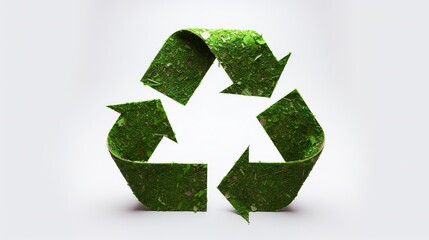 A photo of a Recycling Symbol on Reusable Packaging