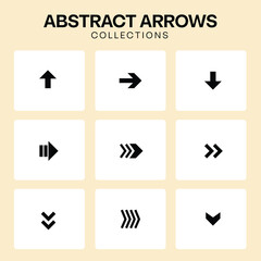 Arrow Icon Set Fully Editable HD Vector Arrows Template