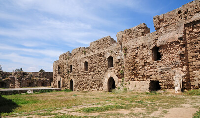 Fototapeta na wymiar Otello Castle in Famagusta, Cypus.