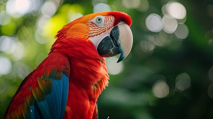 Obraz premium Close up of a parrot
