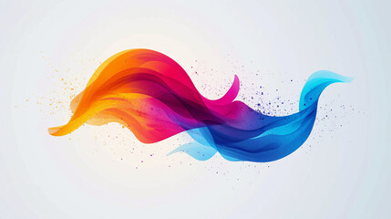Dynamic Color Wave - Abstract Design