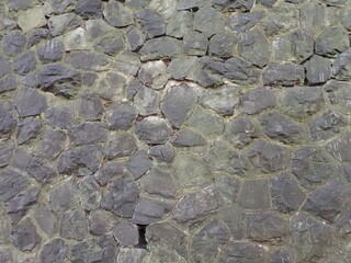 stone wall irregular shape texture