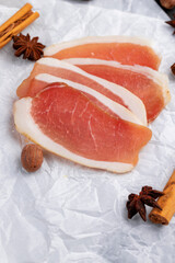 pickled pork jerky ready for eating