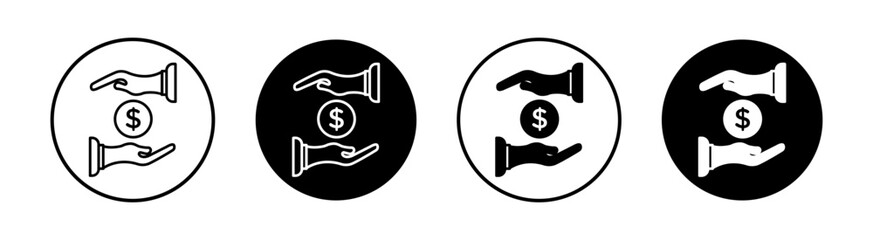 Business and finances flat line icon set. Business and finances Thin line illustration vector
