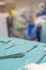 Hospital equipment, operating room equipment, bandages, products and their installations