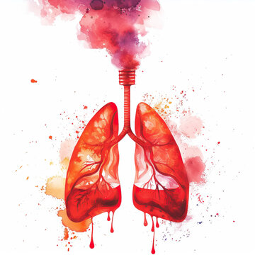 damage of lungs with passage of time , lung cancer, organ damage , depression 