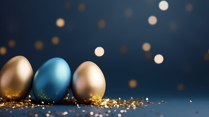 Easter background, many colorful Easter eggs - Powered by Adobe