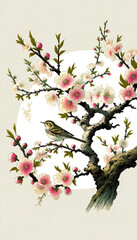浮世絵（Ukiyoe）／梅の花