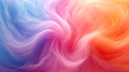 Swirling gradients in various colors express a range of emotions, from serenity to intensity