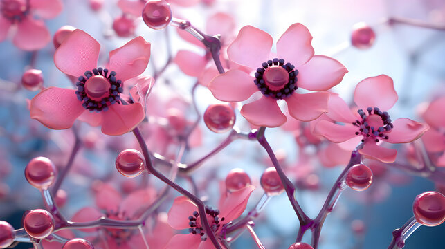  a pink sakura flower with bokeh in the background Free Photo,,
Free photo bouquet of flowers with a white background

