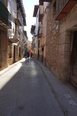 Calle de pueblos antiguos de españa 