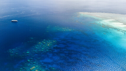 Landscapes of Fiji with remote islands in the Lau Archipelago 