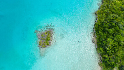 Landscapes of Fiji with remote islands in the Lau Archipelago 