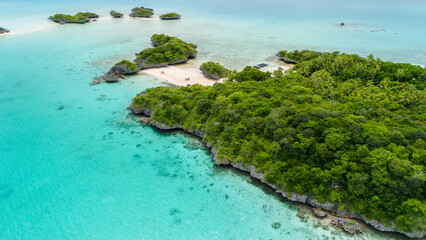 Fulaga lagoon in Fiji's remote Southern islands