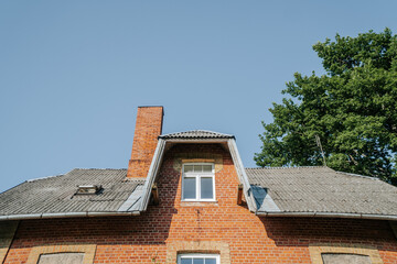 old house in the village