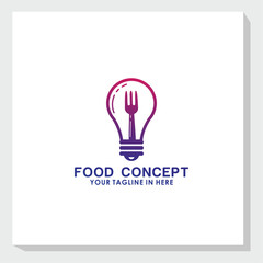 food logo design vector, restaurant logo inspiration