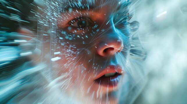 Zooming Emotions: Capturing Intensity with Zoom Burst in Ultra Realistic 8K | DSLR | AdobeStock